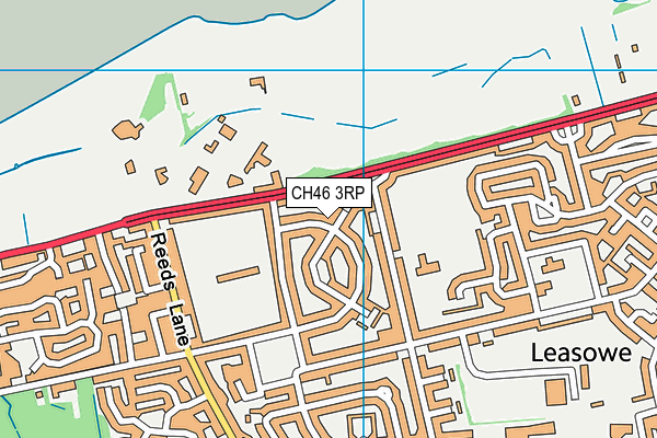 CH46 3RP map - OS VectorMap District (Ordnance Survey)