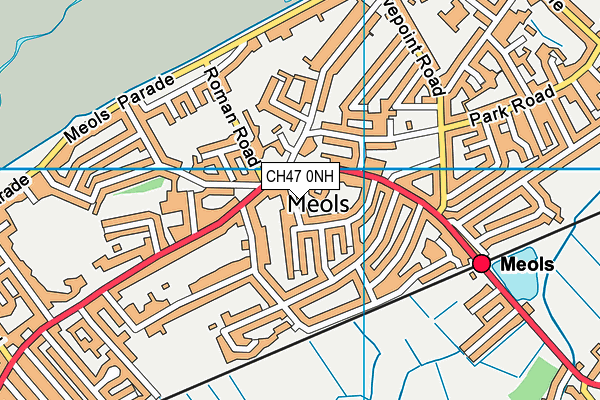 CH47 0NH map - OS VectorMap District (Ordnance Survey)