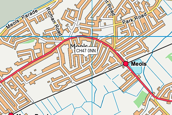 CH47 0NN map - OS VectorMap District (Ordnance Survey)