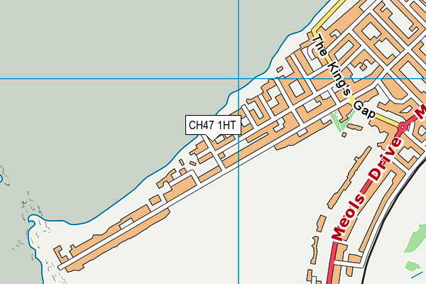 CH47 1HT map - OS VectorMap District (Ordnance Survey)