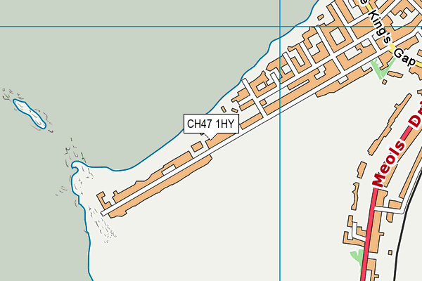 CH47 1HY map - OS VectorMap District (Ordnance Survey)