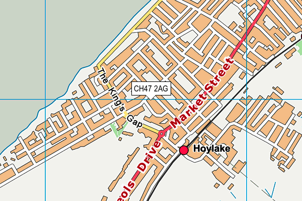 CH47 2AG map - OS VectorMap District (Ordnance Survey)