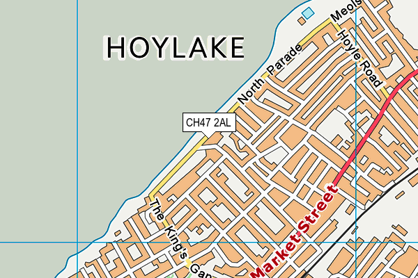 CH47 2AL map - OS VectorMap District (Ordnance Survey)