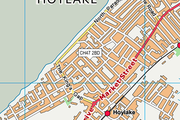 Map of GATE PILOT LTD at district scale