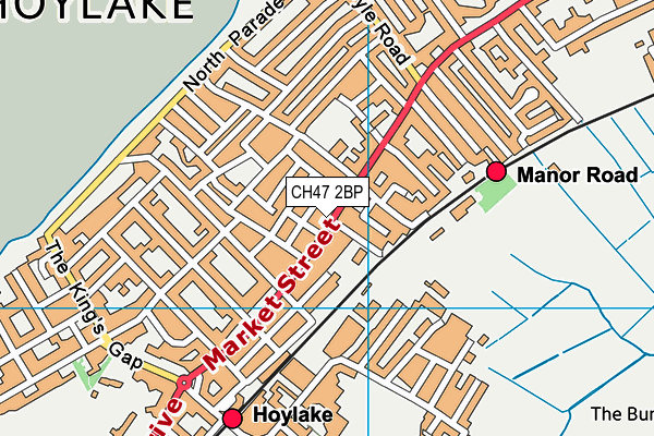 CH47 2BP map - OS VectorMap District (Ordnance Survey)