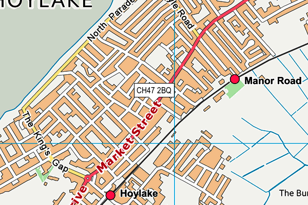 Map of RON HARTLEY LTD at district scale