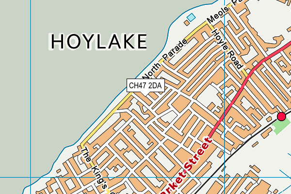 Map of CWD H&B LTD at district scale