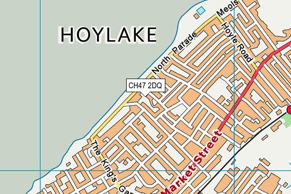 CH47 2DQ map - OS VectorMap District (Ordnance Survey)