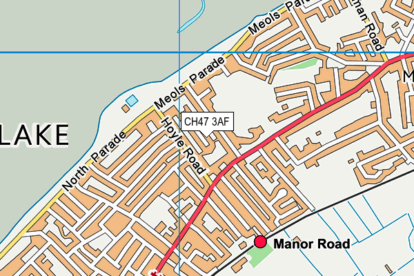 Map of ROSS AUTOS LTD at district scale