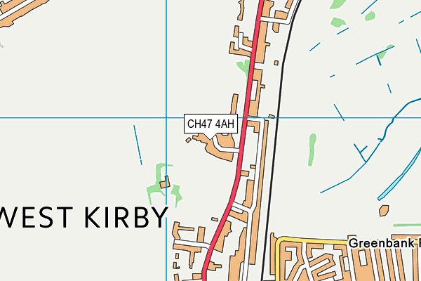 CH47 4AH map - OS VectorMap District (Ordnance Survey)