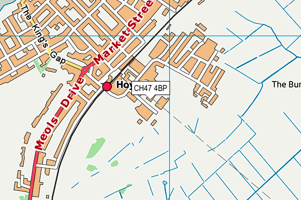 CH47 4BP map - OS VectorMap District (Ordnance Survey)