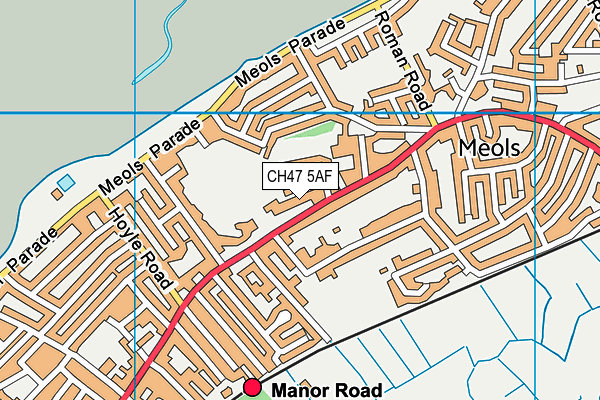 Map of DALE STREET PROPERTIES LIMITED at district scale