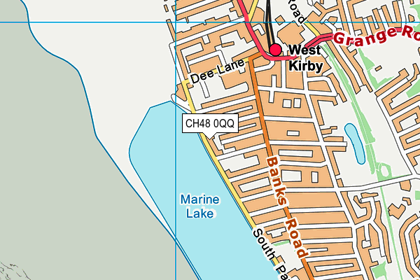 CH48 0QQ map - OS VectorMap District (Ordnance Survey)