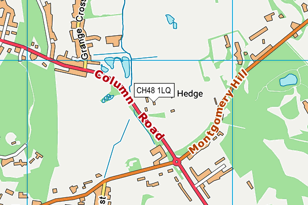 CH48 1LQ map - OS VectorMap District (Ordnance Survey)