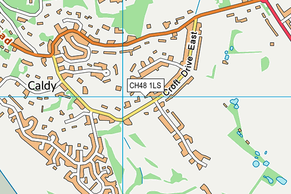 CH48 1LS map - OS VectorMap District (Ordnance Survey)