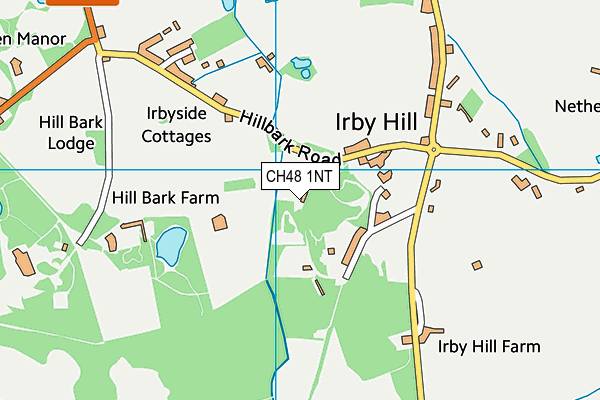 CH48 1NT map - OS VectorMap District (Ordnance Survey)