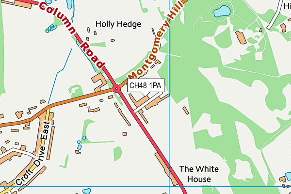 CH48 1PA map - OS VectorMap District (Ordnance Survey)