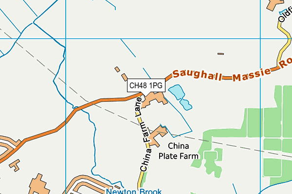 CH48 1PG map - OS VectorMap District (Ordnance Survey)