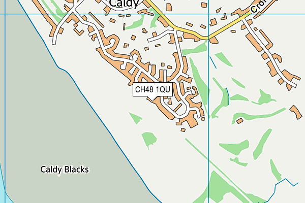 CH48 1QU map - OS VectorMap District (Ordnance Survey)