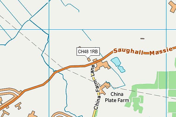 CH48 1RB map - OS VectorMap District (Ordnance Survey)