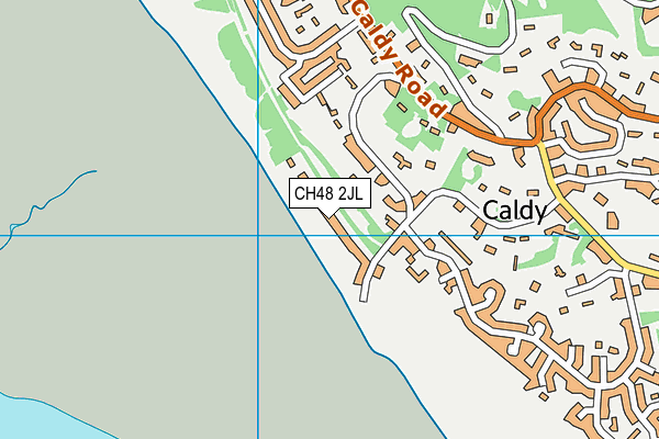 CH48 2JL map - OS VectorMap District (Ordnance Survey)