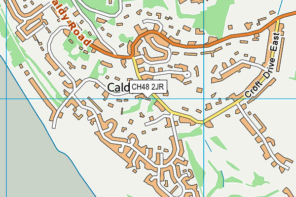 CH48 2JR map - OS VectorMap District (Ordnance Survey)