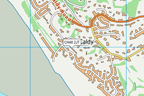 CH48 2JT map - OS VectorMap District (Ordnance Survey)