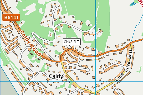 CH48 2LT map - OS VectorMap District (Ordnance Survey)