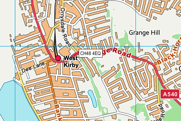 CH48 4EQ map - OS VectorMap District (Ordnance Survey)