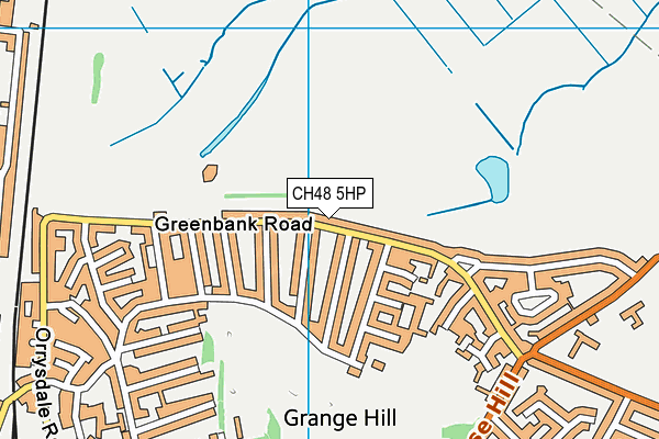 CH48 5HP map - OS VectorMap District (Ordnance Survey)