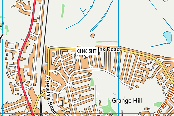 CH48 5HT map - OS VectorMap District (Ordnance Survey)