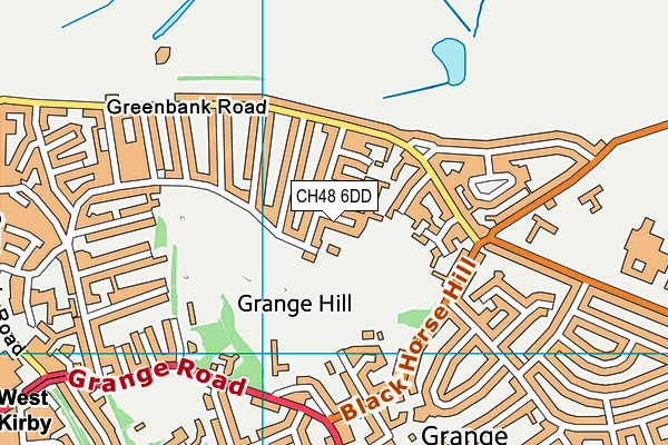 CH48 6DD map - OS VectorMap District (Ordnance Survey)