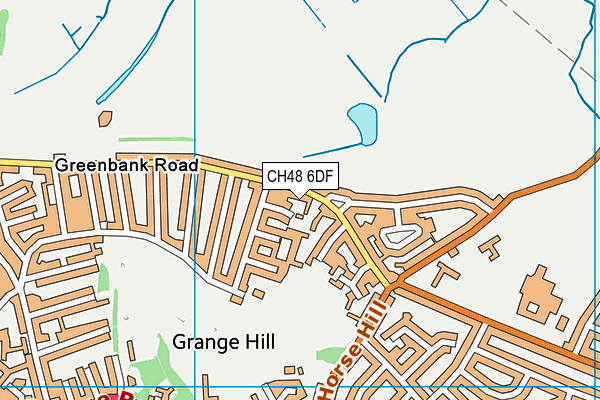 CH48 6DF map - OS VectorMap District (Ordnance Survey)