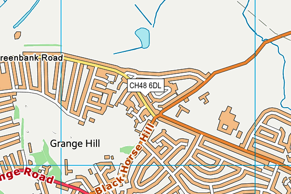 CH48 6DL map - OS VectorMap District (Ordnance Survey)