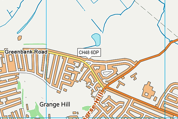 CH48 6DP map - OS VectorMap District (Ordnance Survey)