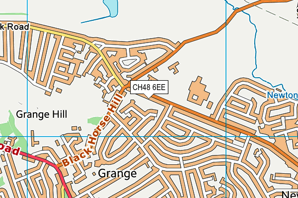 CH48 6EE map - OS VectorMap District (Ordnance Survey)