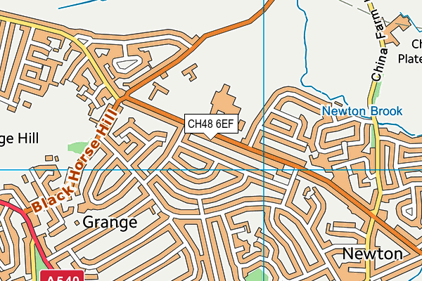 CH48 6EF map - OS VectorMap District (Ordnance Survey)