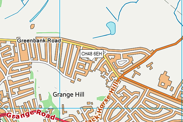 CH48 6EH map - OS VectorMap District (Ordnance Survey)