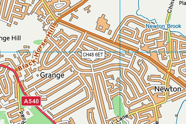 CH48 6ET map - OS VectorMap District (Ordnance Survey)