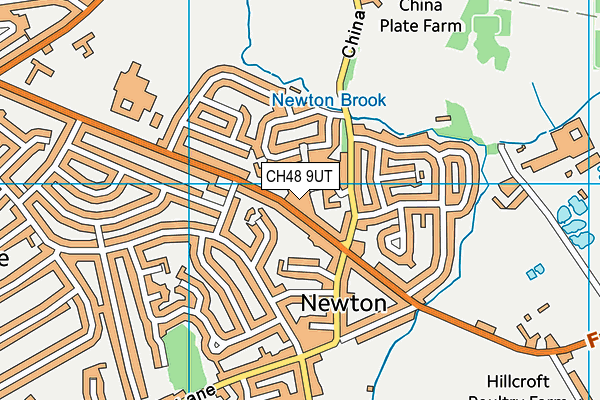 CH48 9UT map - OS VectorMap District (Ordnance Survey)