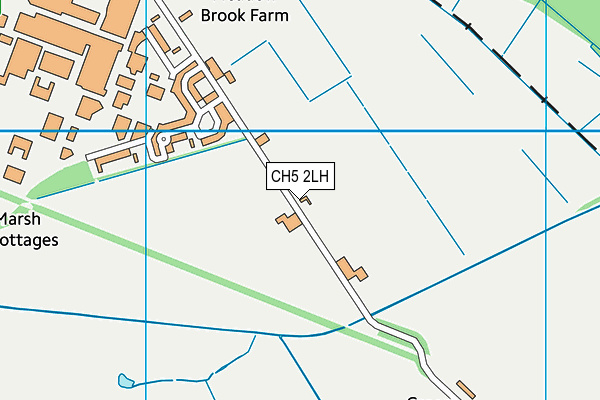 CH5 2LH map - OS VectorMap District (Ordnance Survey)