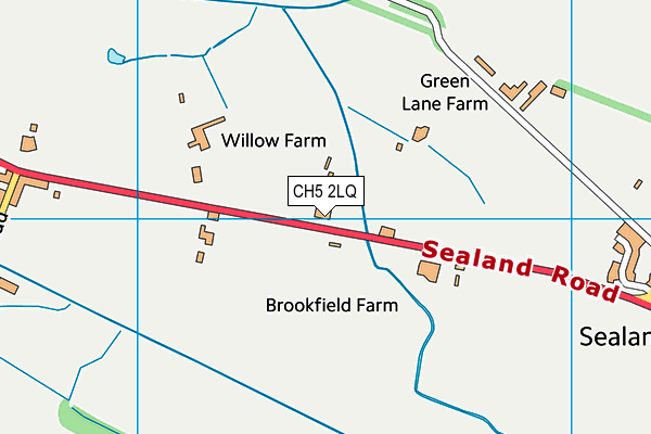 CH5 2LQ map - OS VectorMap District (Ordnance Survey)