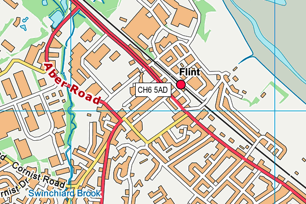 CH6 5AD map - OS VectorMap District (Ordnance Survey)
