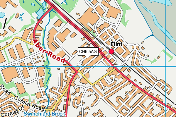 CH6 5AG map - OS VectorMap District (Ordnance Survey)