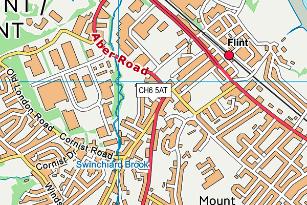 CH6 5AT map - OS VectorMap District (Ordnance Survey)