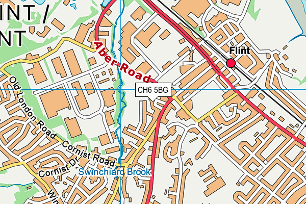 CH6 5BG map - OS VectorMap District (Ordnance Survey)