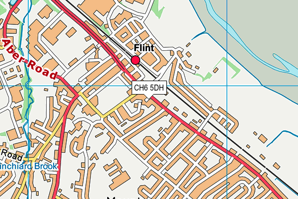 CH6 5DH map - OS VectorMap District (Ordnance Survey)