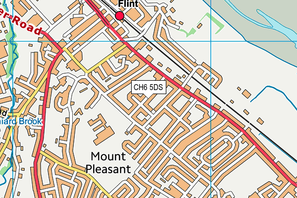 CH6 5DS map - OS VectorMap District (Ordnance Survey)