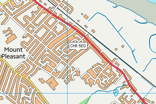 CH6 5EG map - OS VectorMap District (Ordnance Survey)