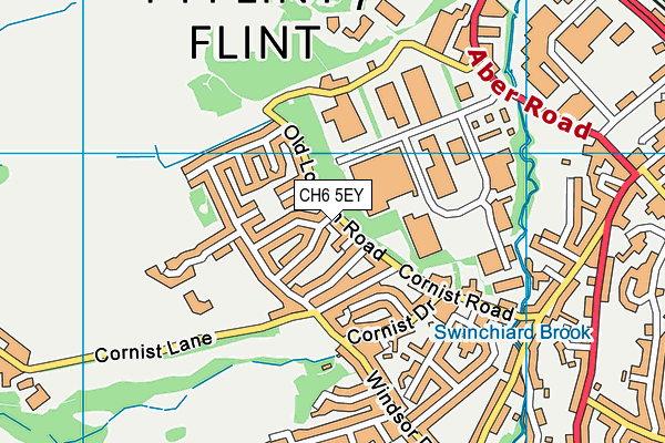 CH6 5EY map - OS VectorMap District (Ordnance Survey)